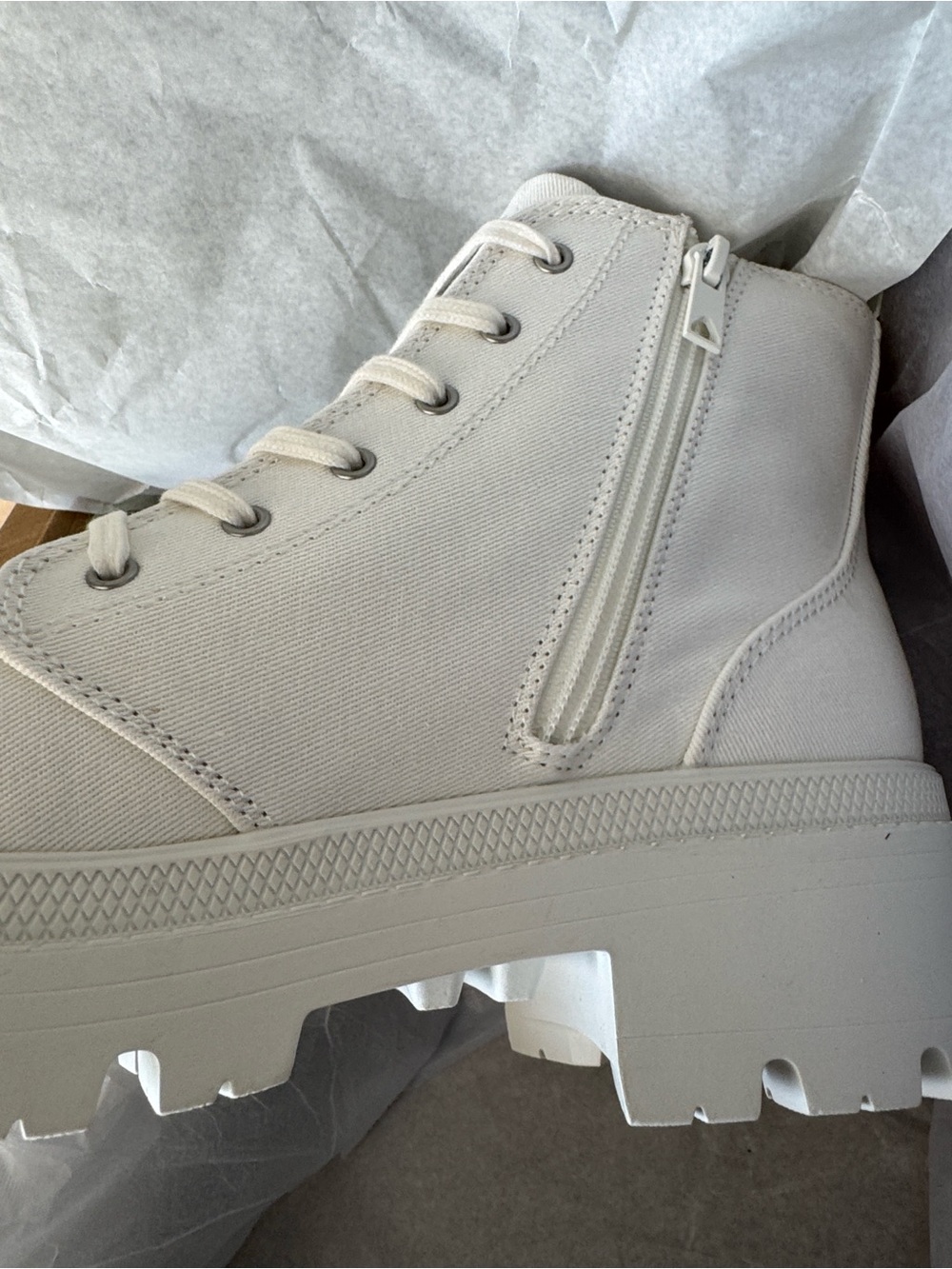 Pallabase twill palladium shoe